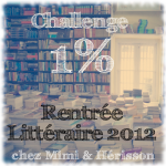 Challenge 1% Rentrée Littéraire 2012