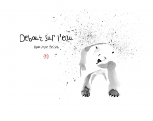 debout sur l'eau