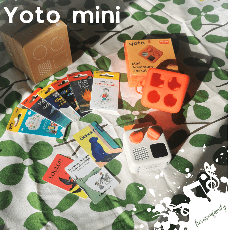 Yoto Player, le lecteur audio connecté, cadeau idéal pour les